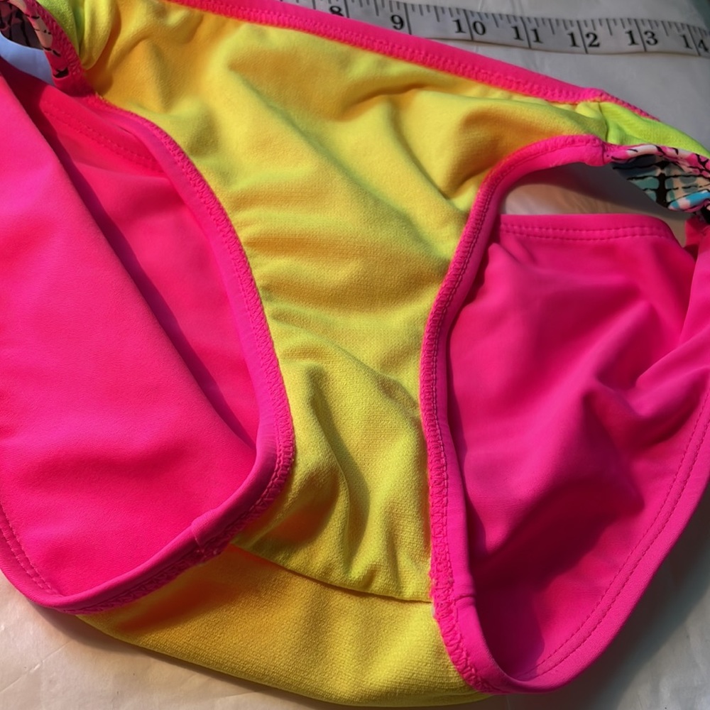 2pc tankini set girls size 12 like new condition - Picture 6 of 8